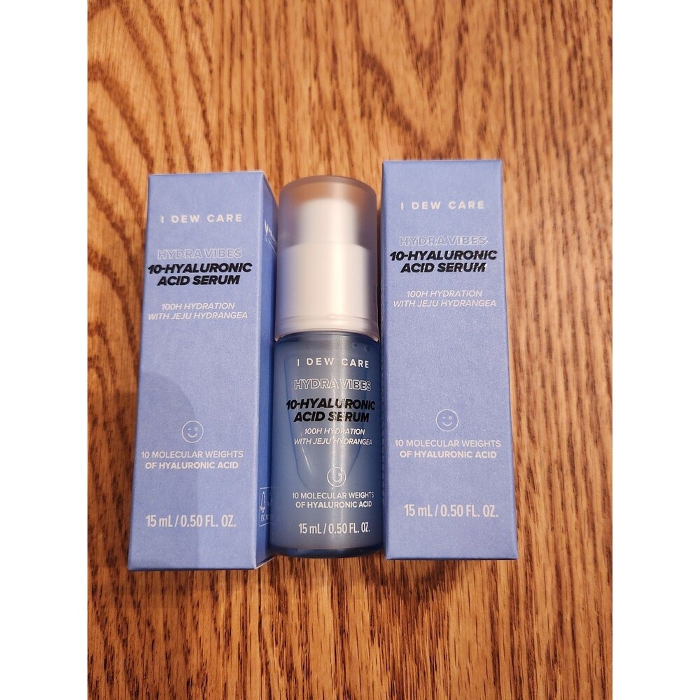 New!!  2 Pack I Dew Care Hydra Vibes 10-Hyalauranic Acid Serum